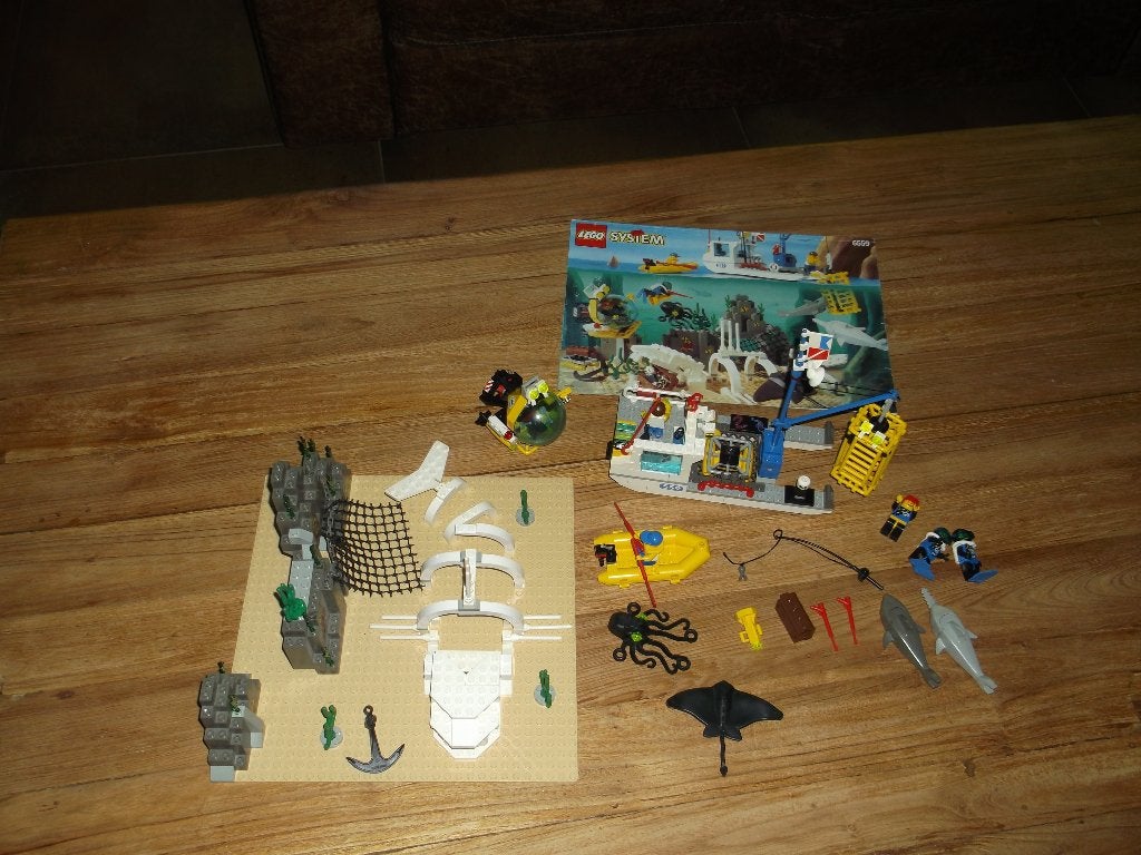 lego 6559 Deep Sea Bounty, Gebruikt, Lego, Ophalen of Verzenden, Compleet