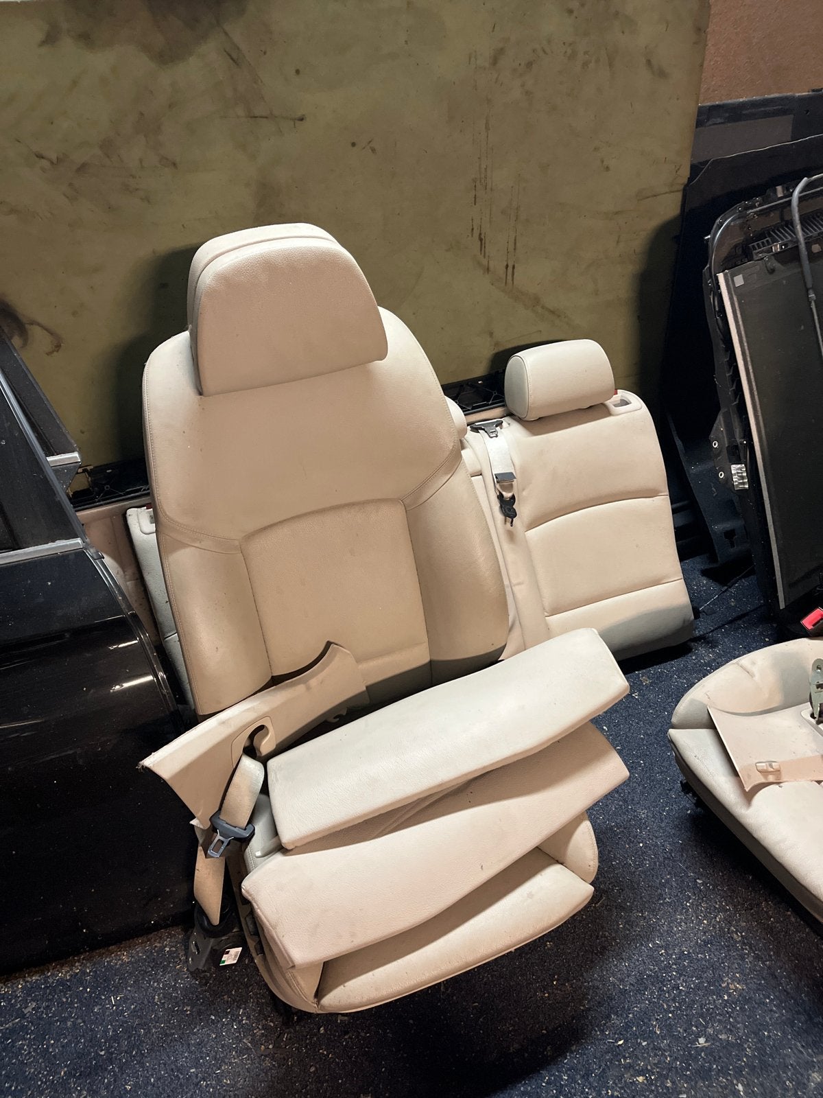 Leren autostoelen - BMW F10 F11, Ophalen, Gebruikt, BMW