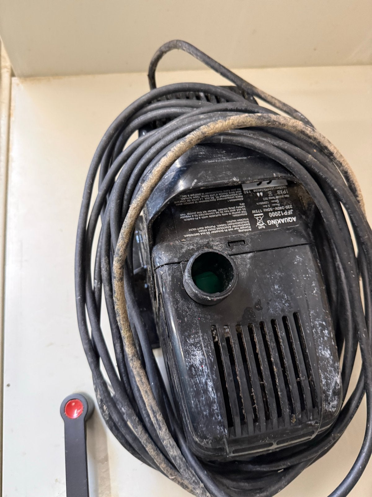 Aquaking JFP12000 Vijverpomp - Krachtige en Betrouwbaar, Tuin en Terras, Vijver-toebehoren, Gebruikt, Vijverpomp, Ophalen of Verzenden