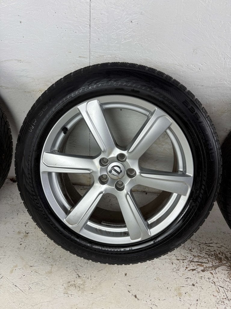 4. Originele Volvo XC90 velgen 19" 5x108 winterset, Gebruikt, Banden en Velgen, Niet ingevuld, 235 mm