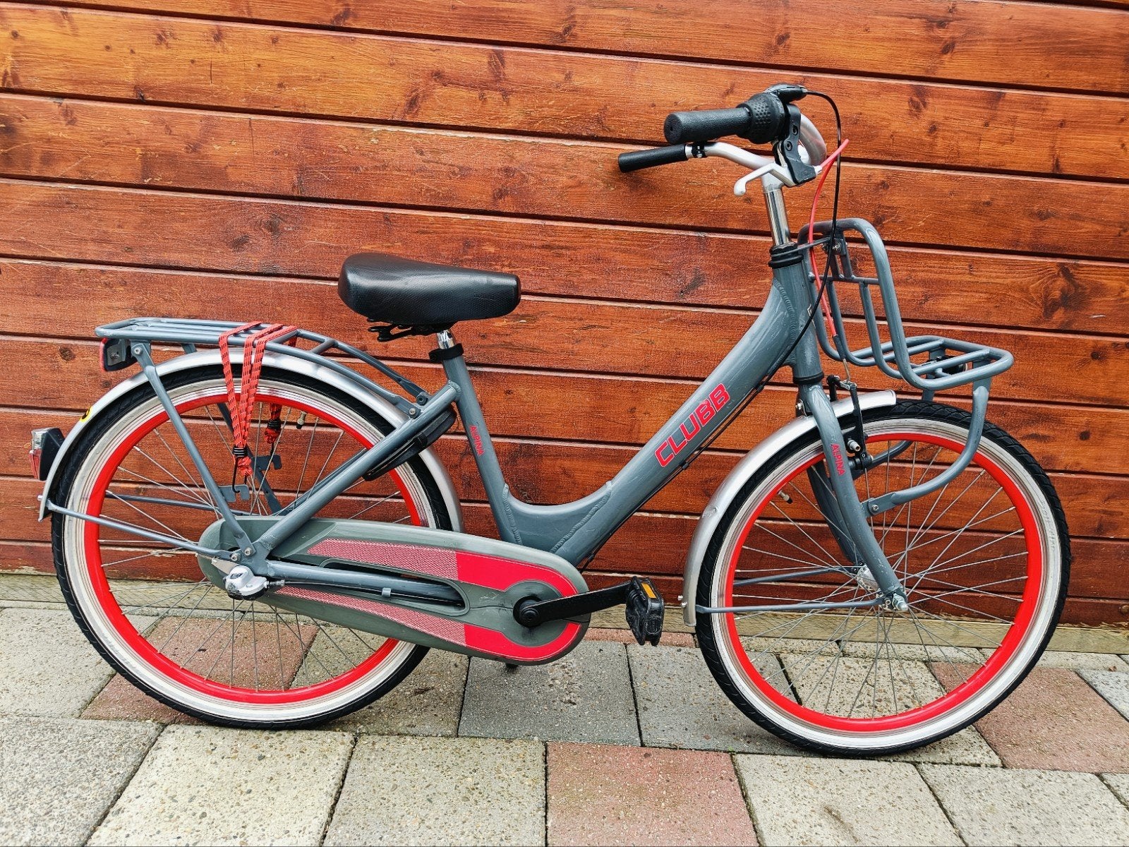 Prachtige Alpina Clubb Transporter 24 inch meisjesfiets 3V, Fietsen en Brommers, Fietsen | Meisjes, Ophalen, Terugtraprem, Alpina Clubb