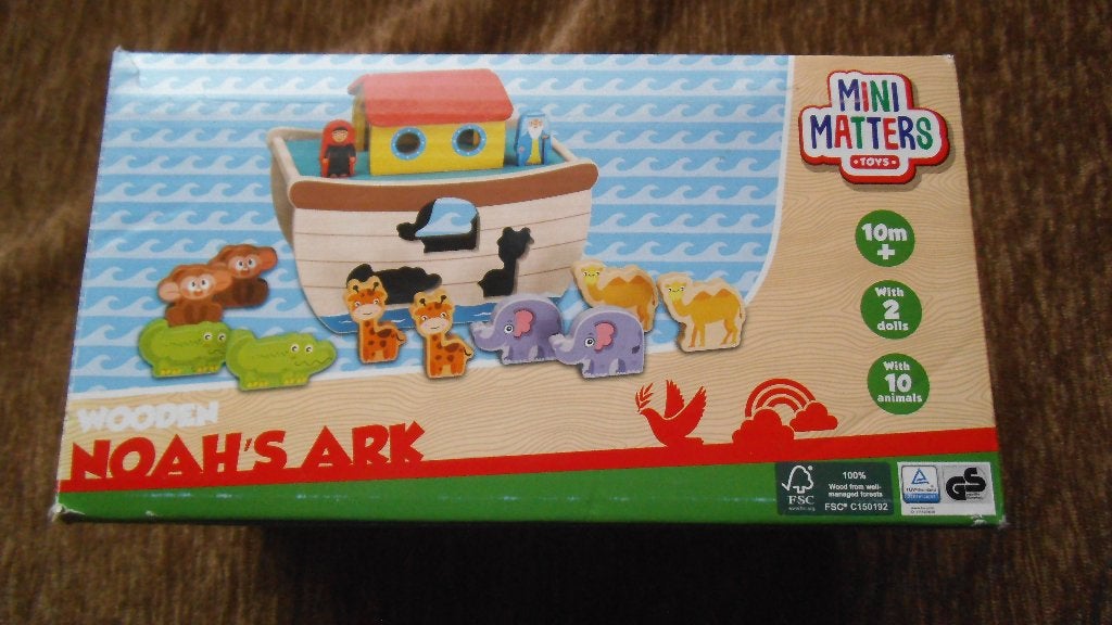 ark van noach boot puzzel, Ophalen of Verzenden, Zo goed als nieuw, Van hout