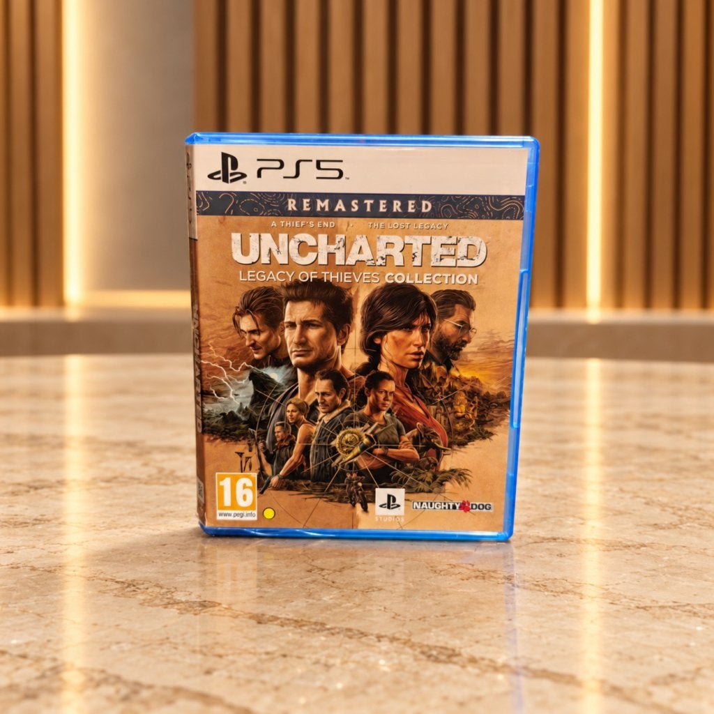 Uncharted Legacy Of Thieves Collection PS5 Game, Sony, Zo goed als nieuw, Support@sony.com, 1-7-1 Konan, Minato-ku
Tokyo 108-0075
Japan