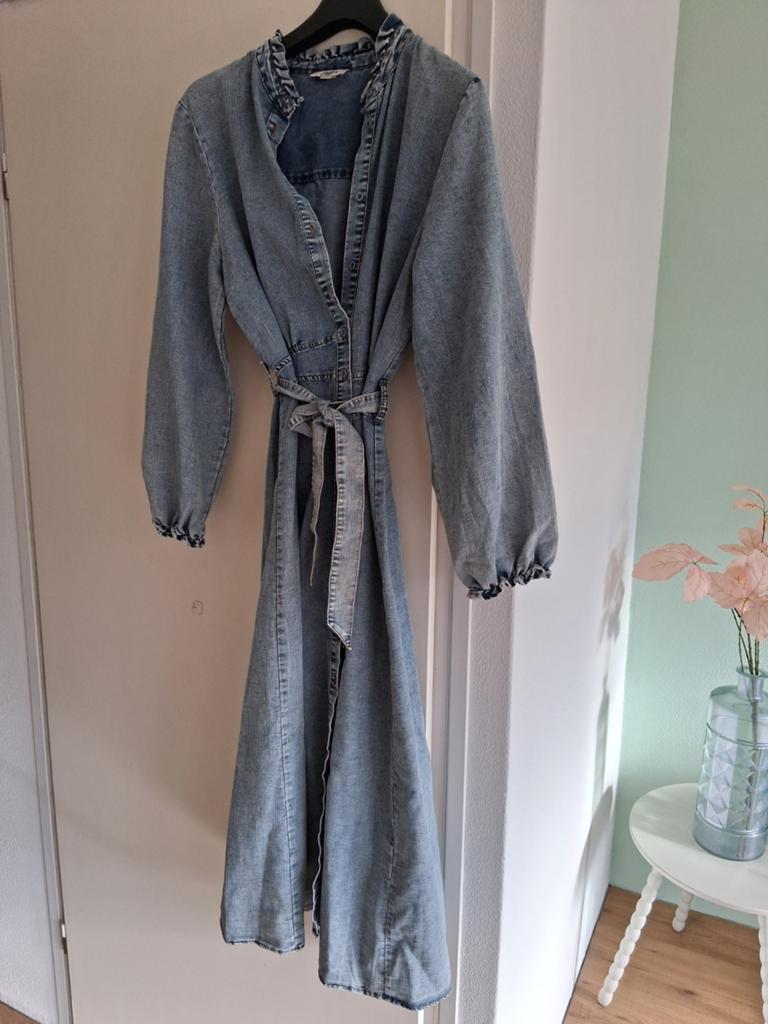 Denim jurk, Kleding | Dames, Ophalen of Verzenden, Gedragen, Blauw
