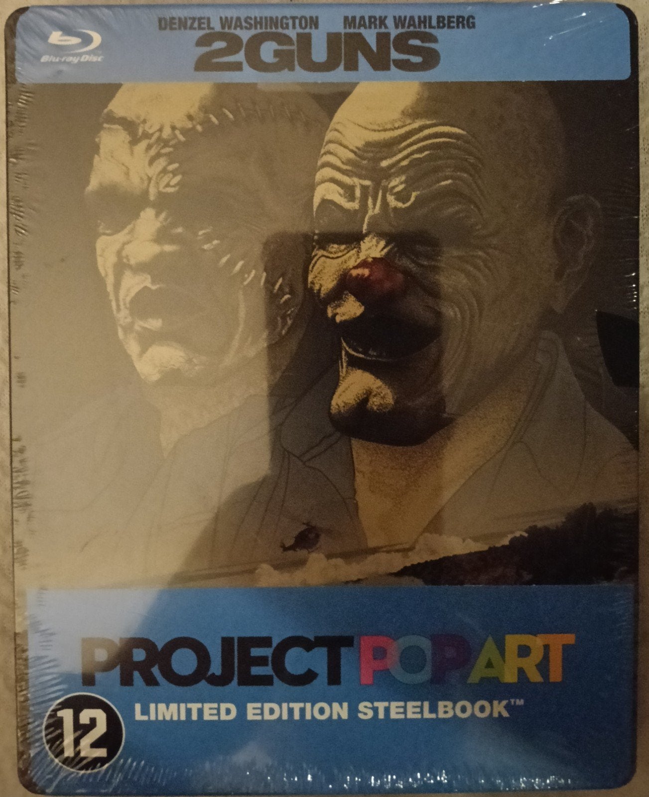 2 Guns bluray steelbook nieuw, Ophalen of Verzenden, Nieuw in verpakking, Actie