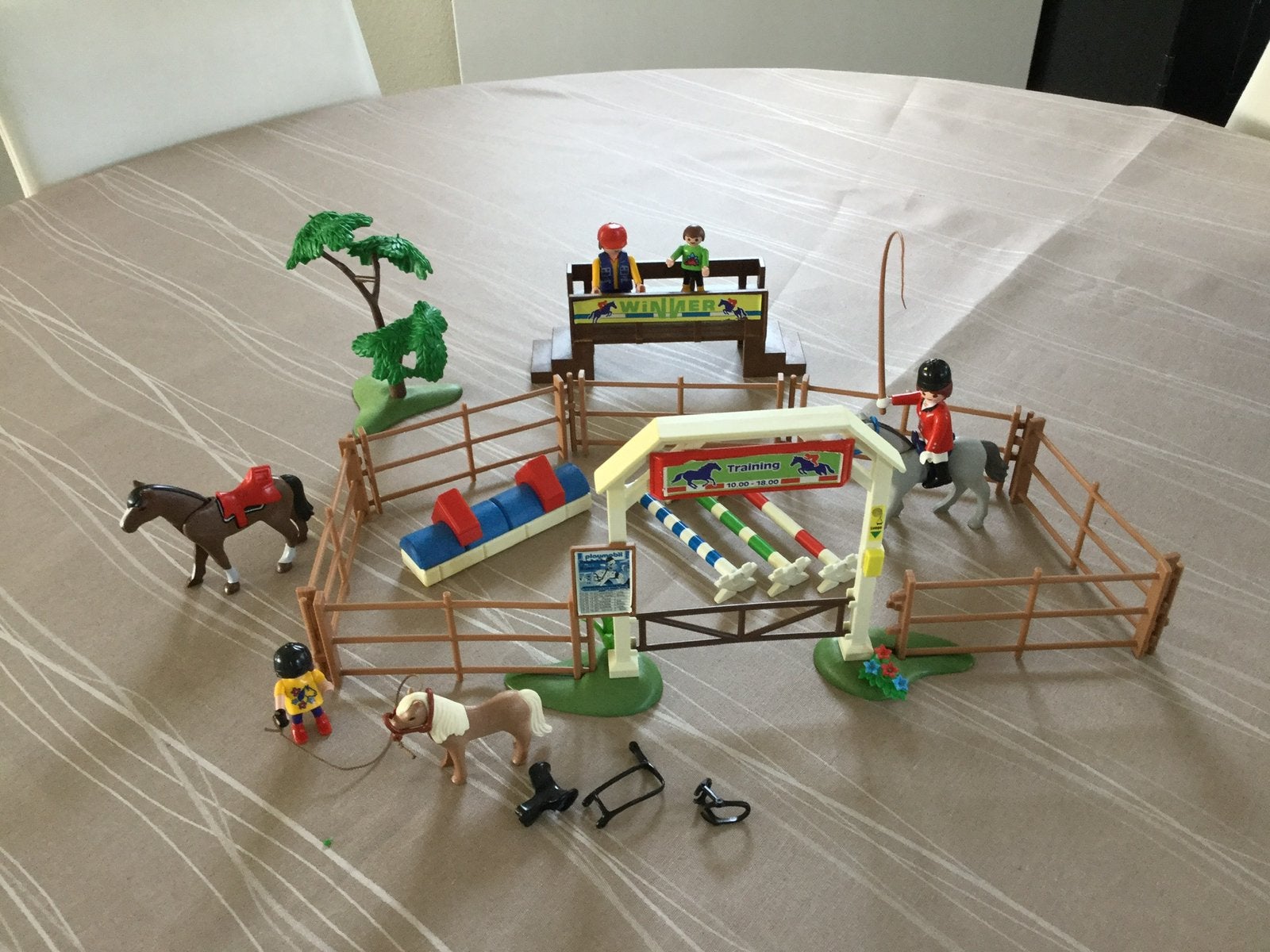 Playmobil paarden dressuur 1, Ophalen of Verzenden, Zo goed als nieuw