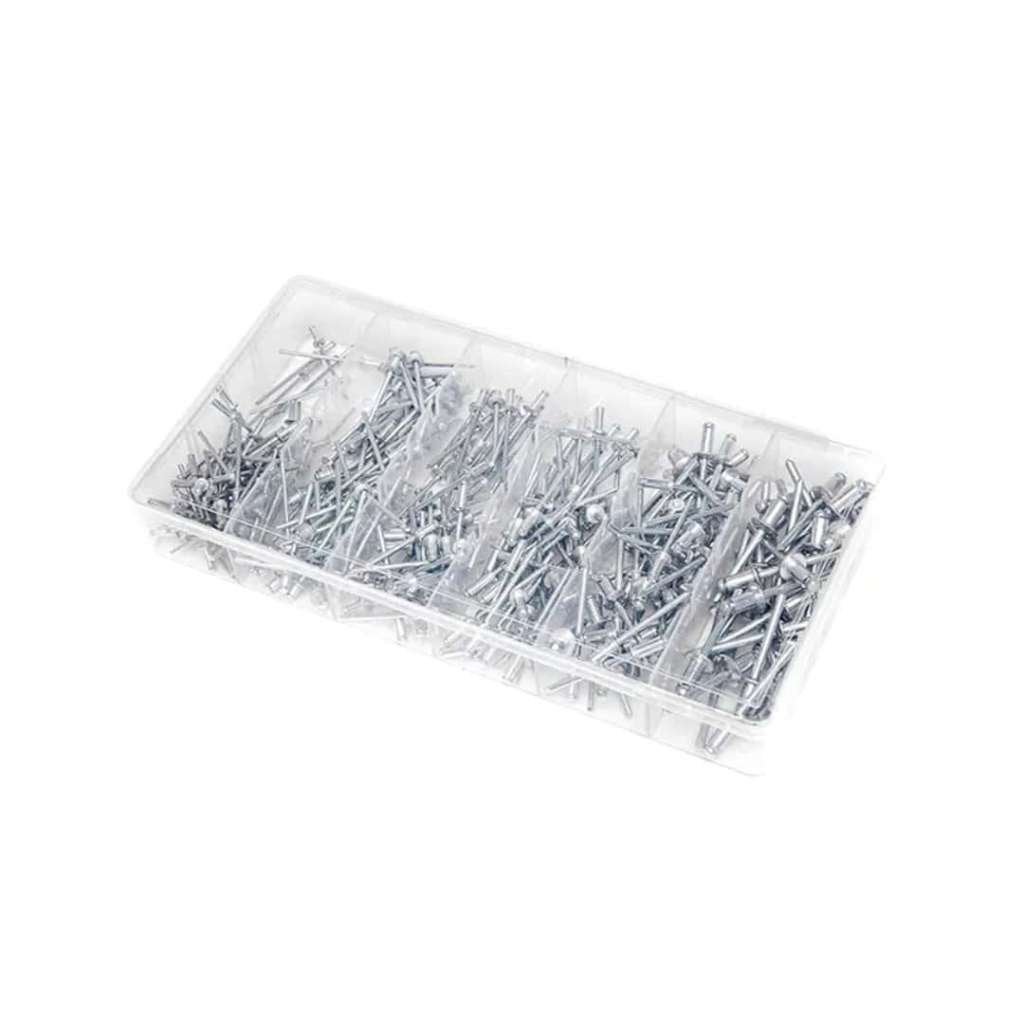 500 delige popnagel set 2,4mm, Verzenden, Klantenservice@germat.nl, Gereedschap of Toebehoren, Nieuw