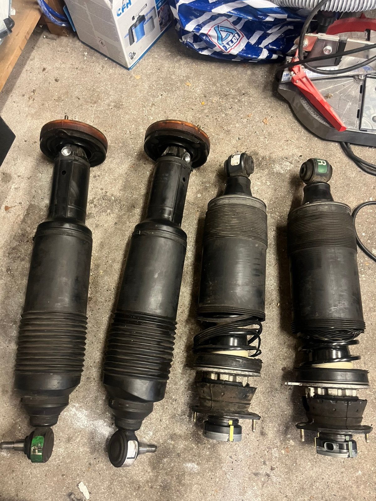SL R132 ABC hydraulische veren, Auto-onderdelen, Ophalen, Gebruikt