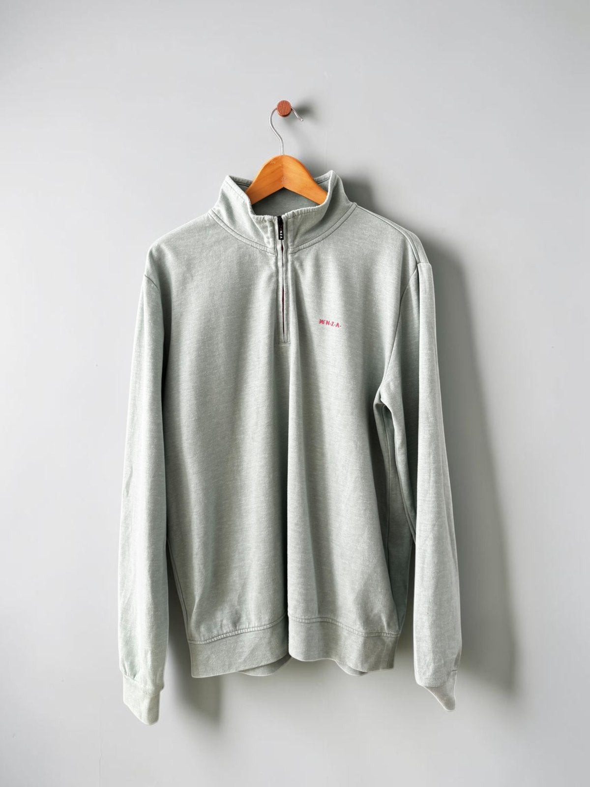 NZA New Zealand Auckland groen sweater trui L large, Ophalen of Verzenden, Zo goed als nieuw, Maat 52/54 (L), Groen