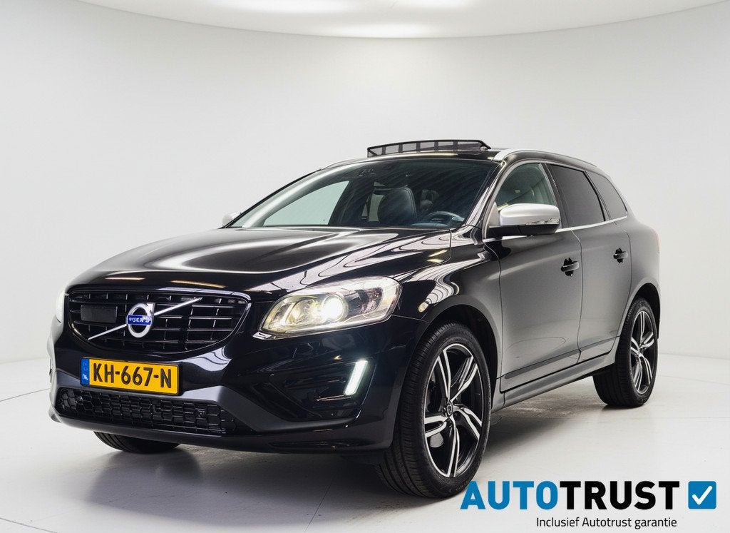 Volvo XC60 T5 245PK FWD Nordic+ R-Design PANO HK AUDIO LEER, 15 km/l, Gebruikt, Euro 6, 4 cilinders