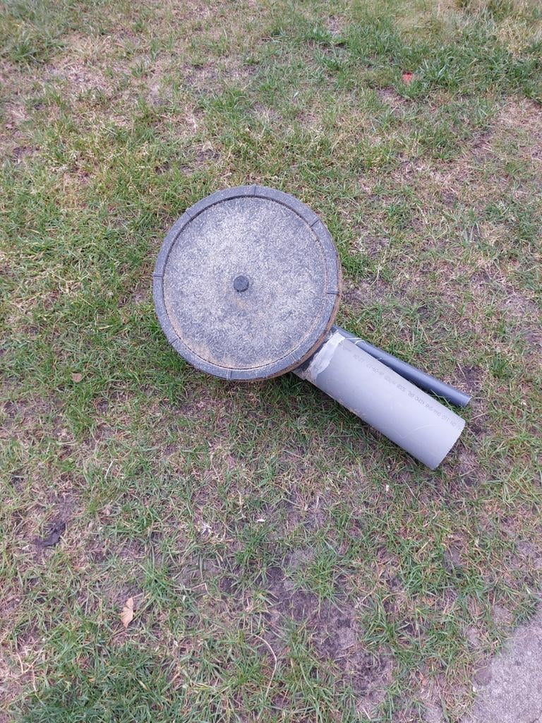 Gebruikte beluchte bodemdrain voor vijver, Ophalen, Gebruikt