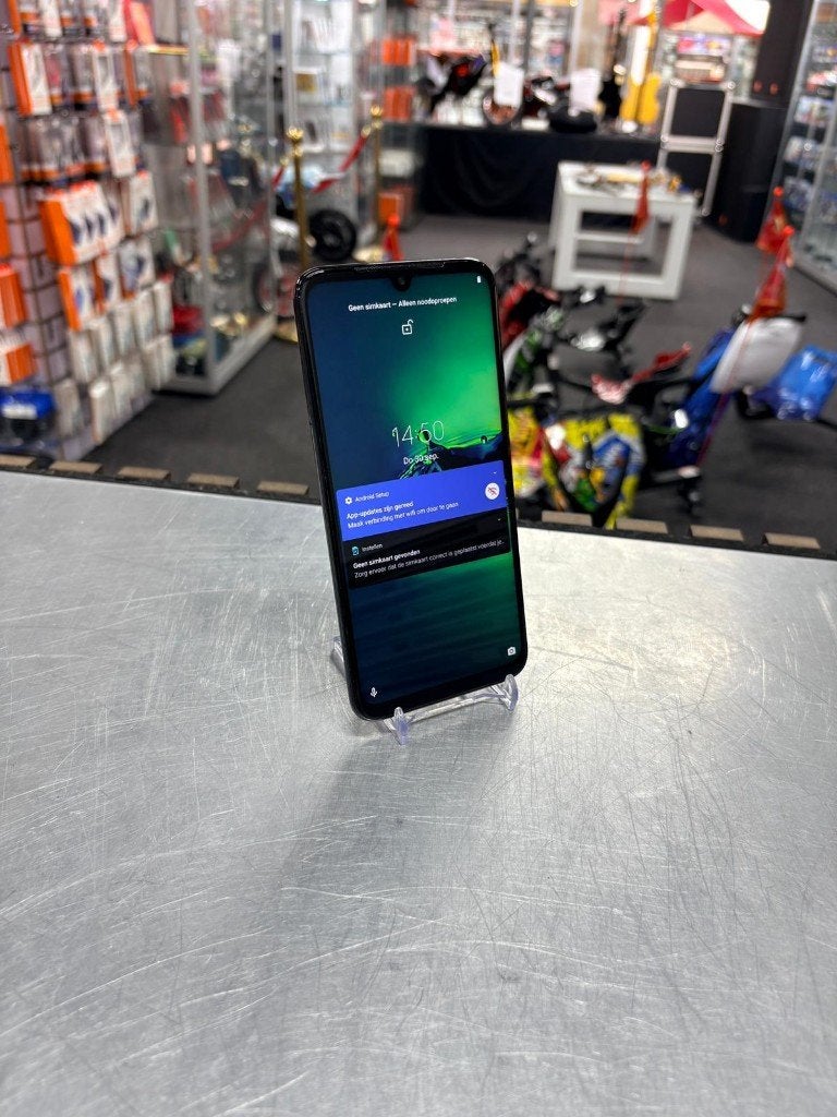 Motorolla G8 Plus 64GB Blauw | Gebruikt 109,99, Gebruikt, ., Ophalen of Verzenden, .