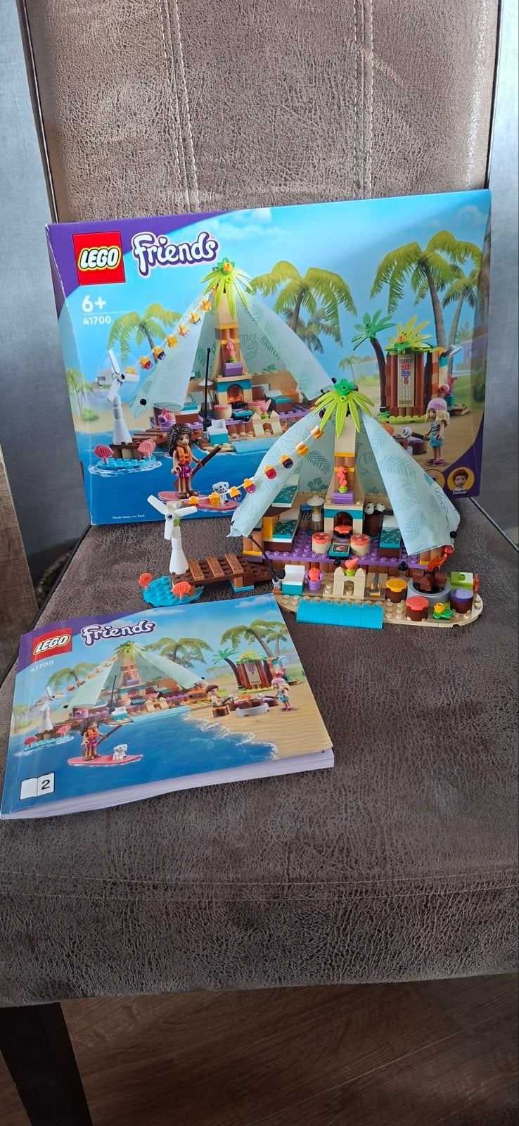 LEGO Friends 41700 Glamping aan het strand, Kinderen en Baby's, Speelgoed | Duplo en Lego, Ophalen, Lego, Friends, Zo goed als nieuw
