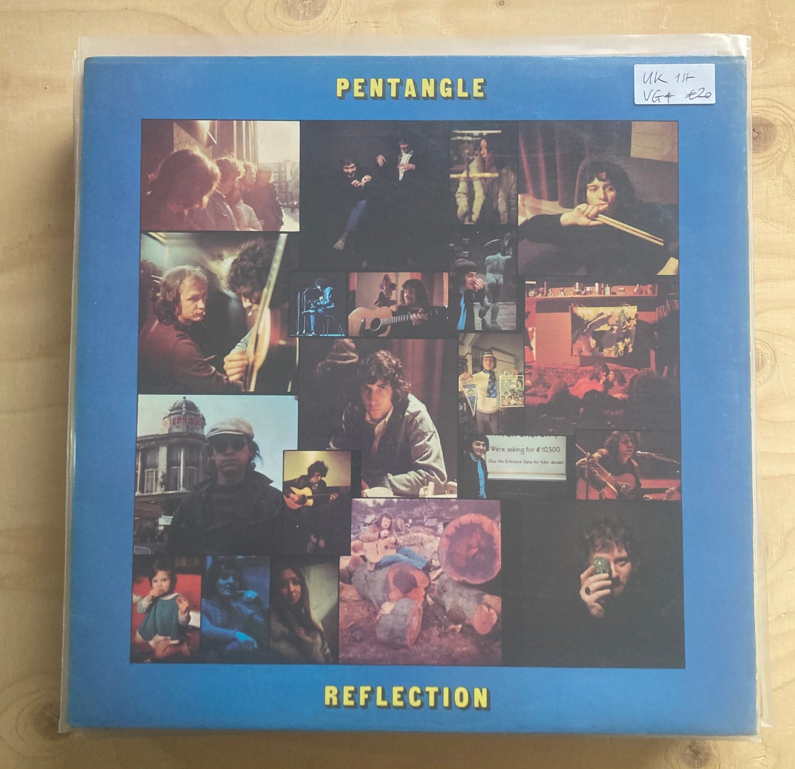 The Pentangle - Reflection UK 1st Press Bert Jansch, Ophalen of Verzenden, Zo goed als nieuw, Overige formaten, Poprock