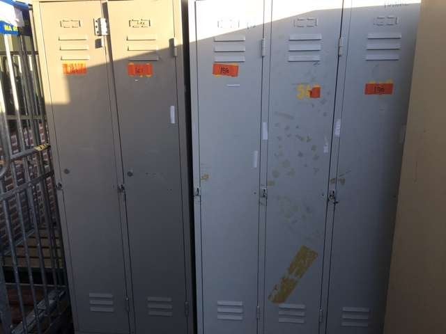 Stalen locker kleding kast, Huis en Inrichting, Ophalen, Gebruikt, -, -