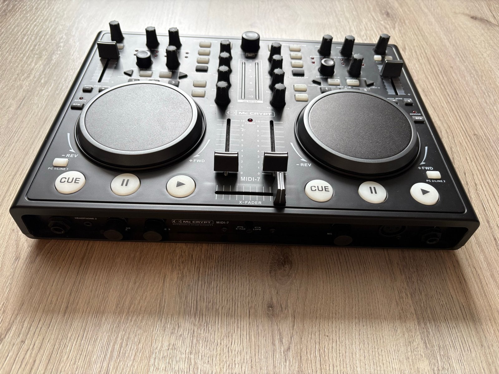 Mc Crypt MIDI-7 DJ Controller, Ophalen, Zo goed als nieuw, Dj-set, Overige merken