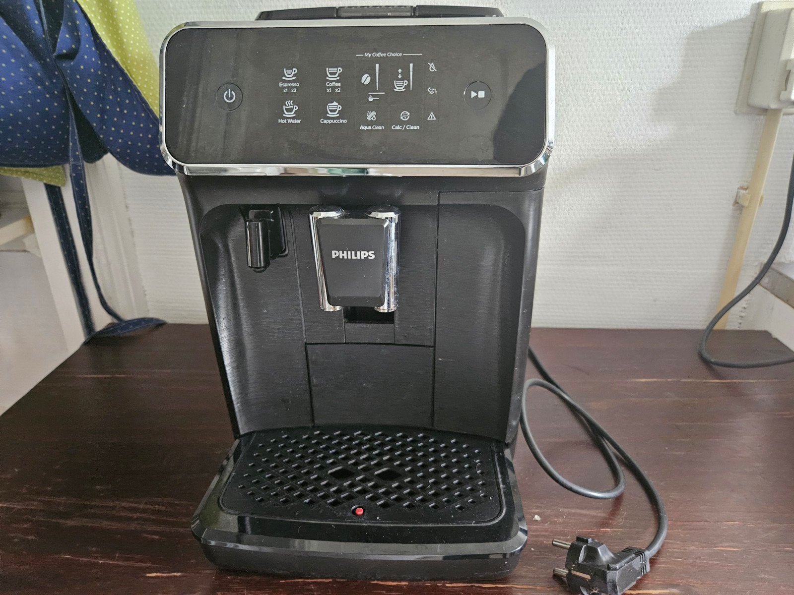 Philips 2200 Series volautomatische espressomachine met zak, Ophalen, Zo goed als nieuw, Espresso apparaat, Koffiebonen