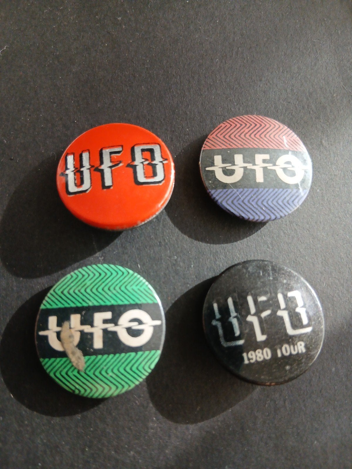 UFO pins 1980, Ophalen of Verzenden