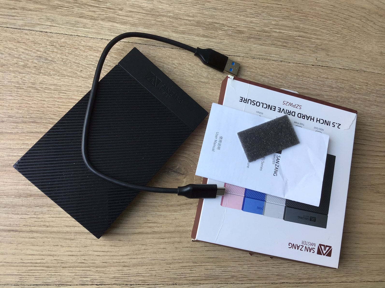 USB 3.0/3.1 harddisk z.g.a.n. 500 GB., Toshiba, Ophalen of Verzenden, Zo goed als nieuw, Laptop