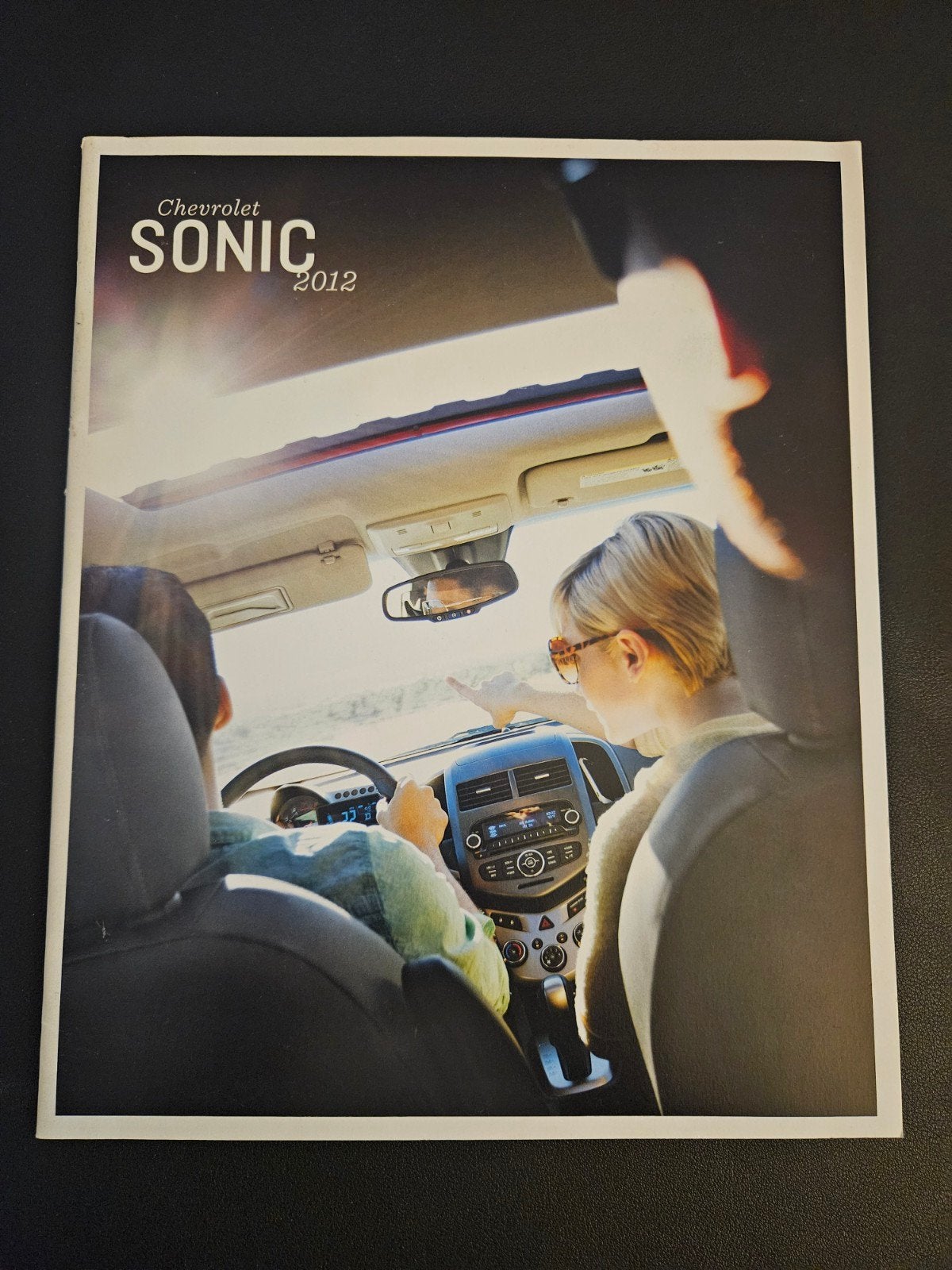 Brochure Chevrolet Sonic 2012 USA, Ophalen of Verzenden, Zo goed als nieuw, Chevrolet