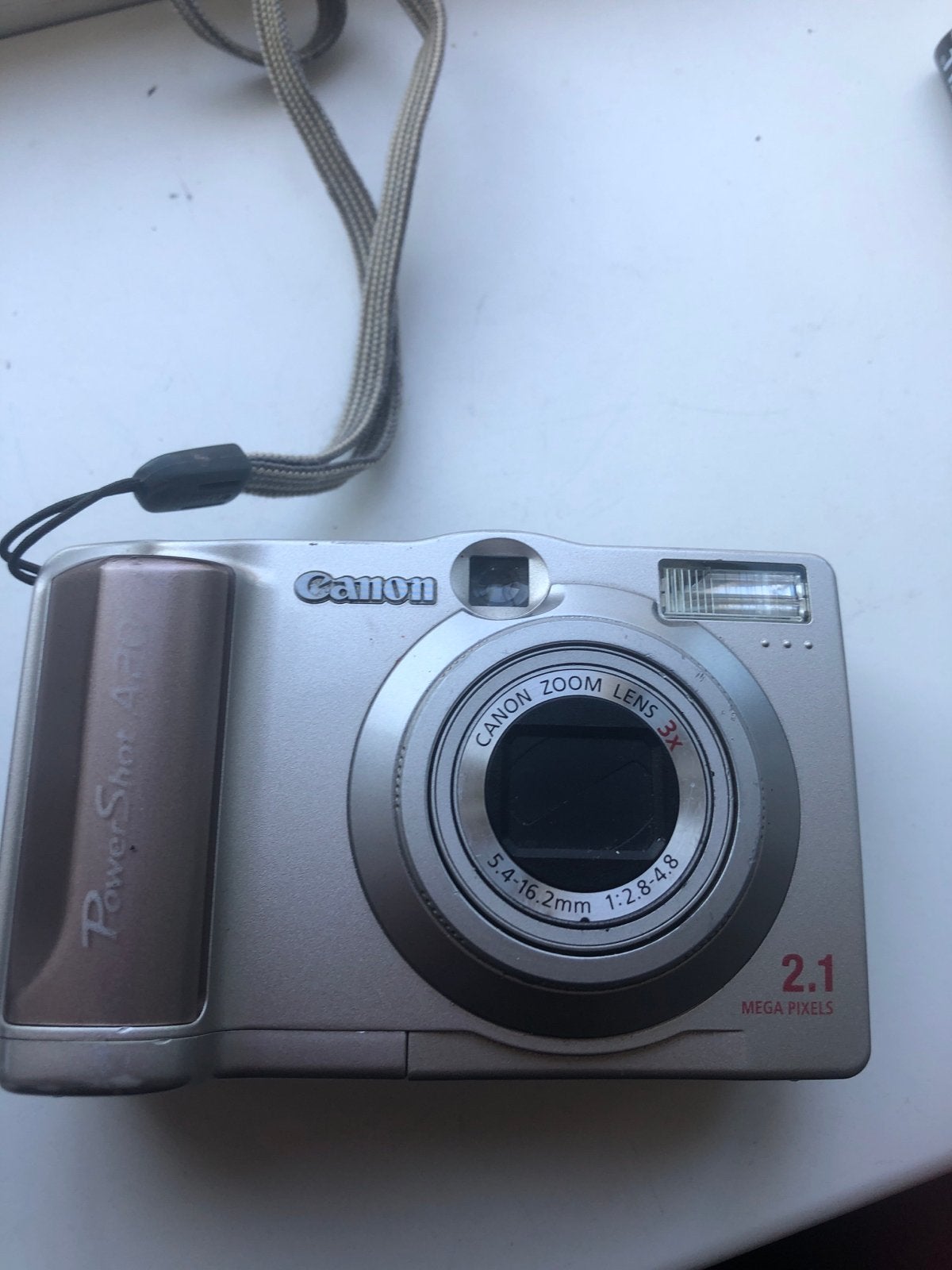 Canon PowerShot A20 Compactcamera - 2.1 MP, 3x optische zoom, Audio, Tv en Foto, Fotocamera's Digitaal, Ingebouwde flitser, Gebruikt