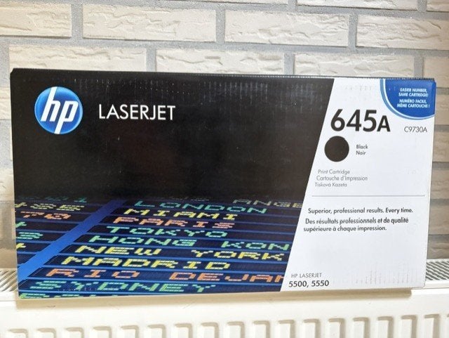 Te Koop : HP C9730A (HP 645) toner (zwart), Ophalen of Verzenden, Nieuw, Toner, HP (ORIGINEEL)