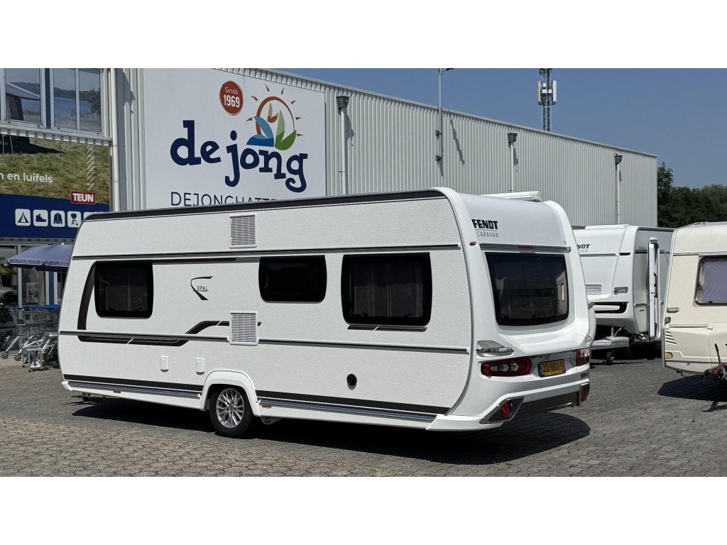 Fendt Opal 515 SG - Enkele bedden - Mover, Caravans en Kamperen, Caravans, Rondzit, Bedrijf, Schokbreker, Overige typen