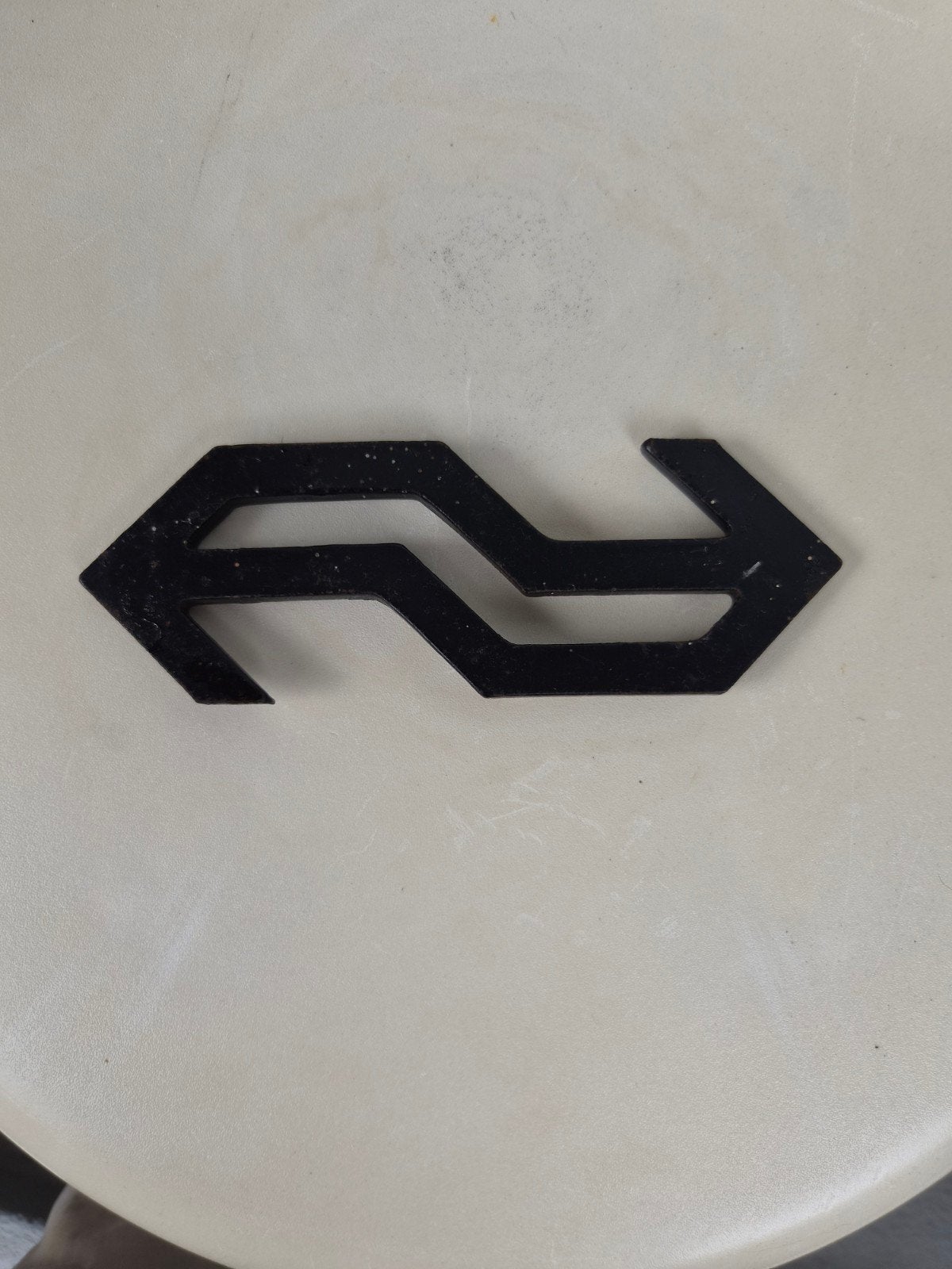 NS logo Nederlandse spoorwegen embleem, Ophalen of Verzenden, Gebruikt, Trein, Overige typen