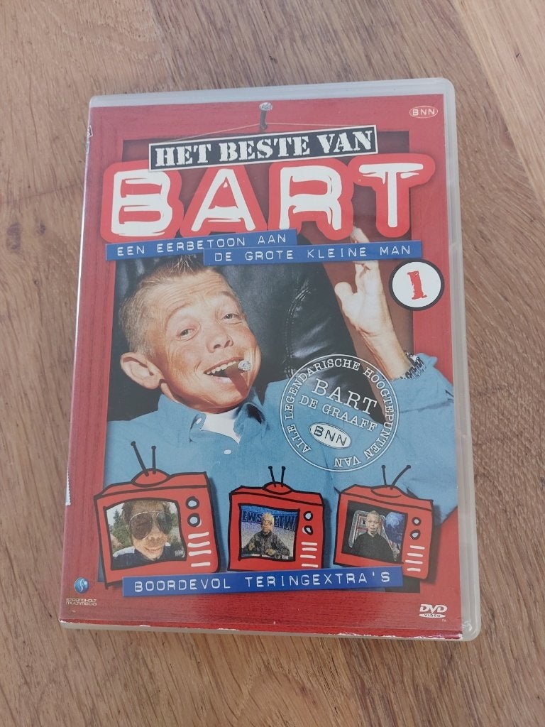 DVD Het Beste van Bart - Bart de Graaff - BNN, Alle leeftijden, Ophalen of Verzenden, Gebruikt, Komedie
