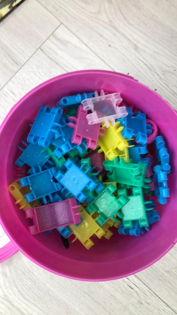 Clics Glitter Edition Bouwblokken in Ton, Ophalen of Verzenden, Zo goed als nieuw, Overige merken