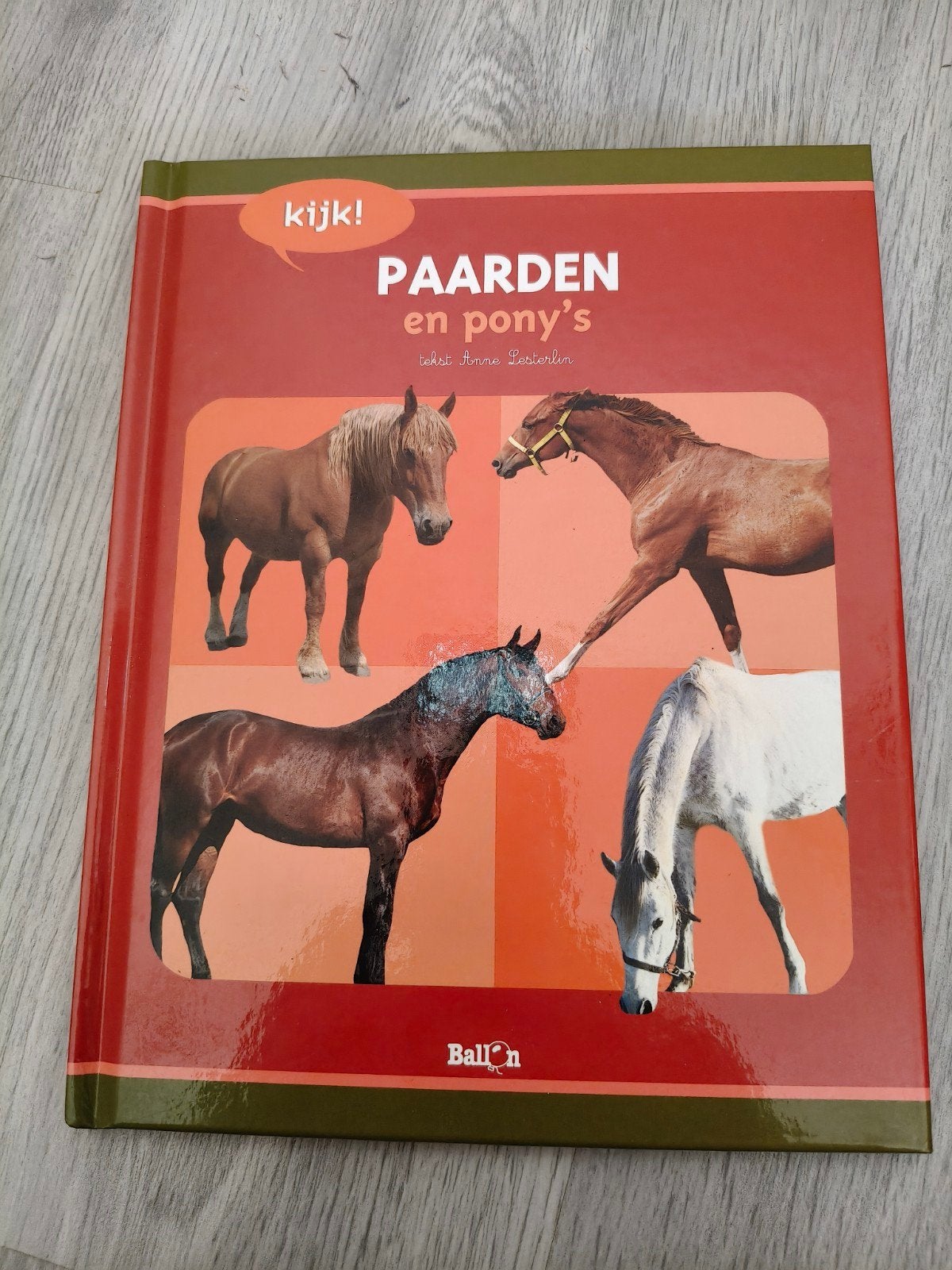 Kijk! Paarden en Pony's - Informatief kinderboek, Ophalen of Verzenden, Zo goed als nieuw, Anna Zwaerdijk, Non-fictie