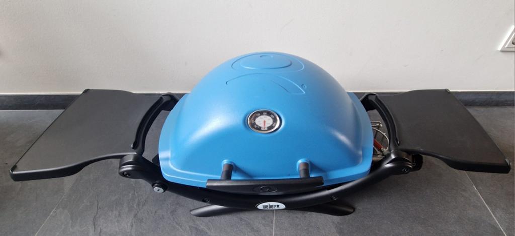 Weber Q1200 Blue, Tuin en Terras, Gasbarbecues, Ophalen of Verzenden
