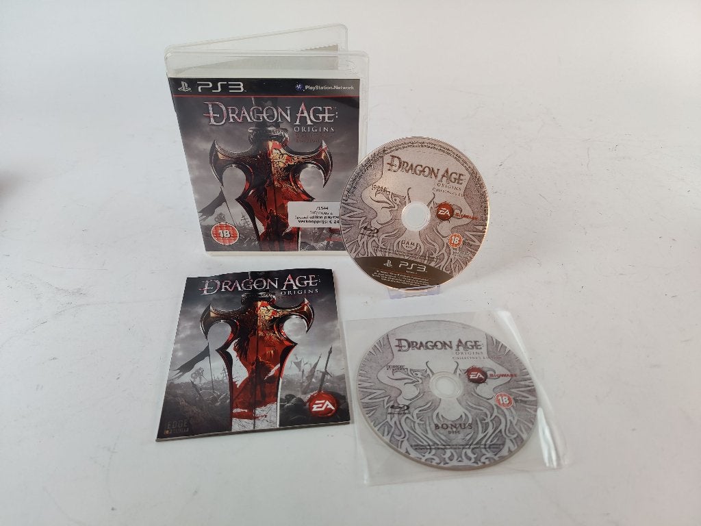 dragon age origins collector edition Playstation 3, Vanaf 18 jaar, 1 speler, Ophalen of Verzenden, Zo goed als nieuw
