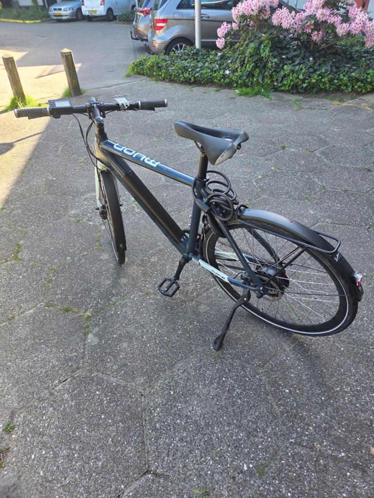 Muon preformer Elektrische fiets, Fietsen en Brommers, Elektrische fietsen, Gebruikt, 51 tot 55 cm, 50 km per accu of meer, Ophalen