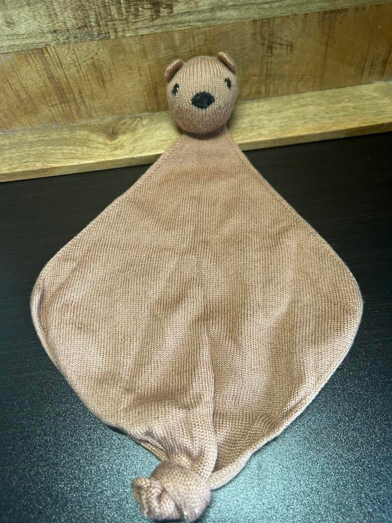 Hvid teddy tokki merinowol knuffeldoekje knuffeldoek, Kinderen en Baby's, Verzenden, Nieuw, Overige typen
