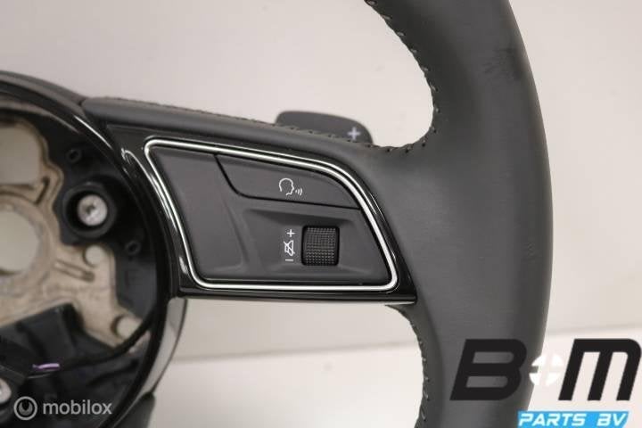 Multifunctie leder stuur + flippers Audi A5 F5 8W0419091F, Auto-onderdelen, Gebruikt