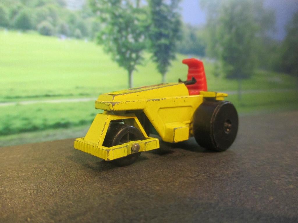 Rod Roller - Lesney Matchbox MB21 - 1975-1976 #2, Hobby en Vrije tijd, Modelauto's | Overige schalen, Gebruikt, Auto, Ophalen of Verzenden