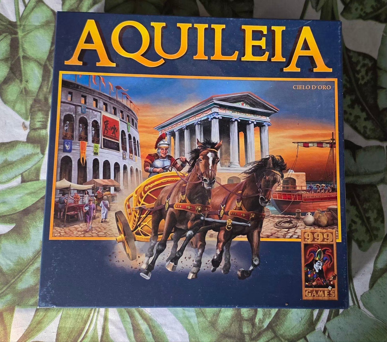 Aquileia Bordspel (999 Games), Hobby en Vrije tijd, Gezelschapsspellen | Bordspellen, Ophalen of Verzenden