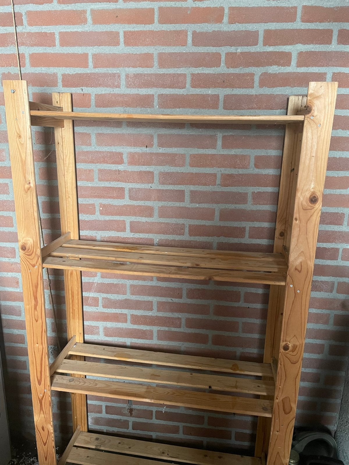 Houten plantenrek / opbergrek (150x80x30 cm), Huis en Inrichting, Kasten | Stellingkasten, Ophalen, Gebruikt