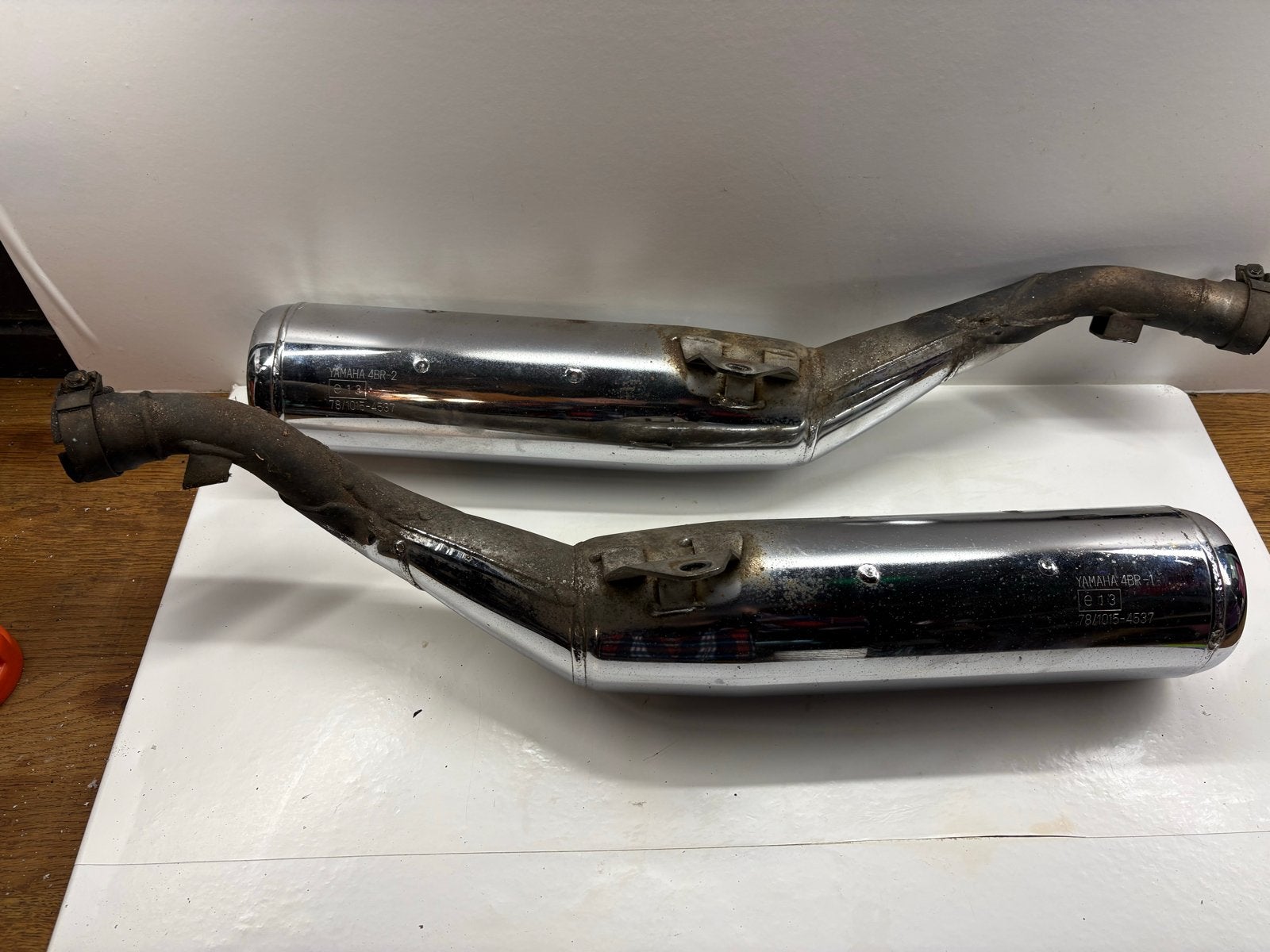 Yamaha XJ 600 Diversion Uitlaten (set), Xj 600, Gebruikt, Xj 600 diversion, Xj600