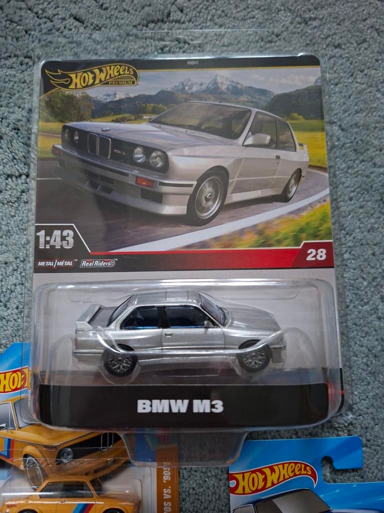 Hot Wheels Premium BMW M3 (E30) 1:43 Schaalmodel, Hobby en Vrije tijd, Modelauto's | 1:43, Ophalen of Verzenden, Nieuw, Auto