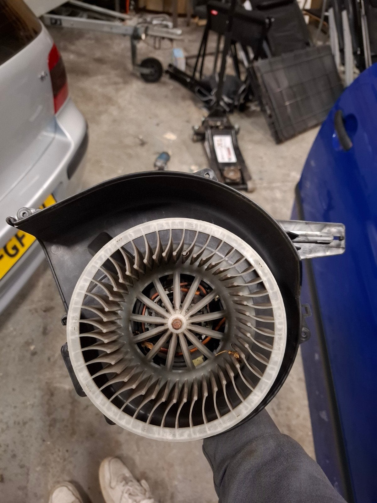 Kachelventilator motor met weerstand VAG, Ophalen, Gebruikt, Seat