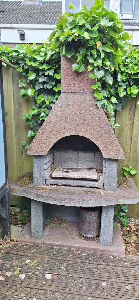 Stenen barbecue voor buiten, Ophalen, Gebruikt, Onbekend