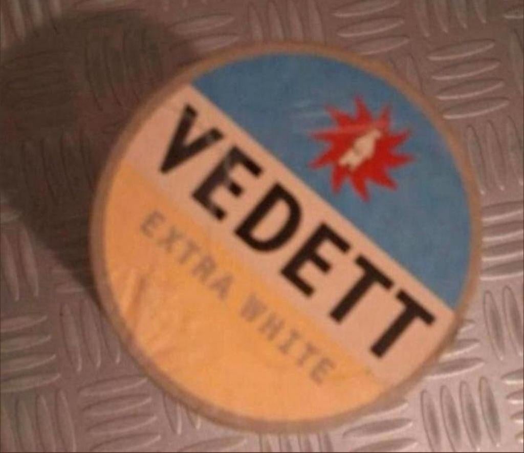 Vedett Extra White onderzetters (pak), Ophalen of Verzenden, Nieuw