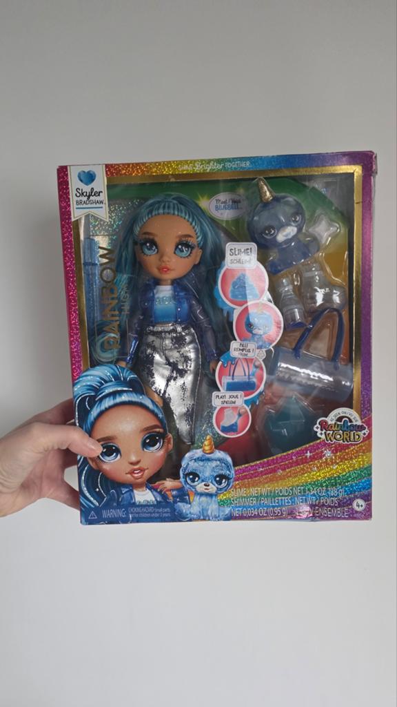 Rainbow High Slumber Party Skyler Bradshaw Pop met Slime, Ophalen, Nieuw, Overige typen