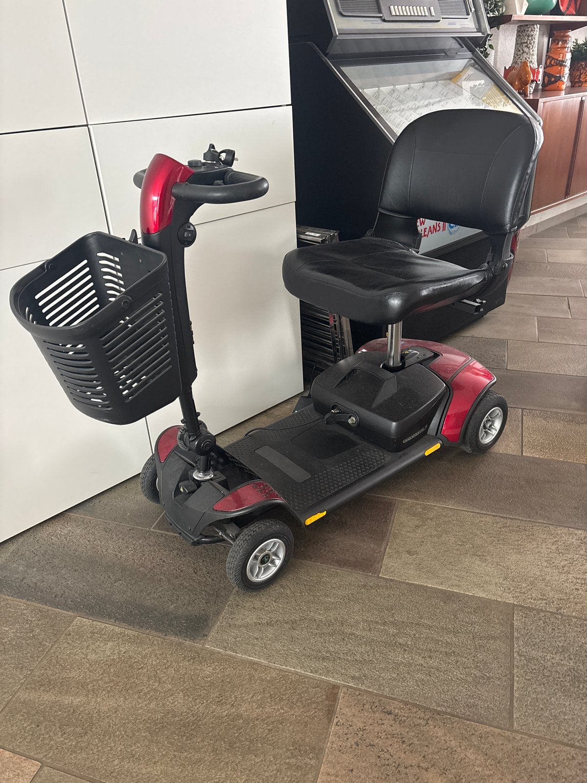 Avantgarde 4 scootmobiel (nieuwe accu’s) demontabel mod, Ophalen of Verzenden, Zo goed als nieuw