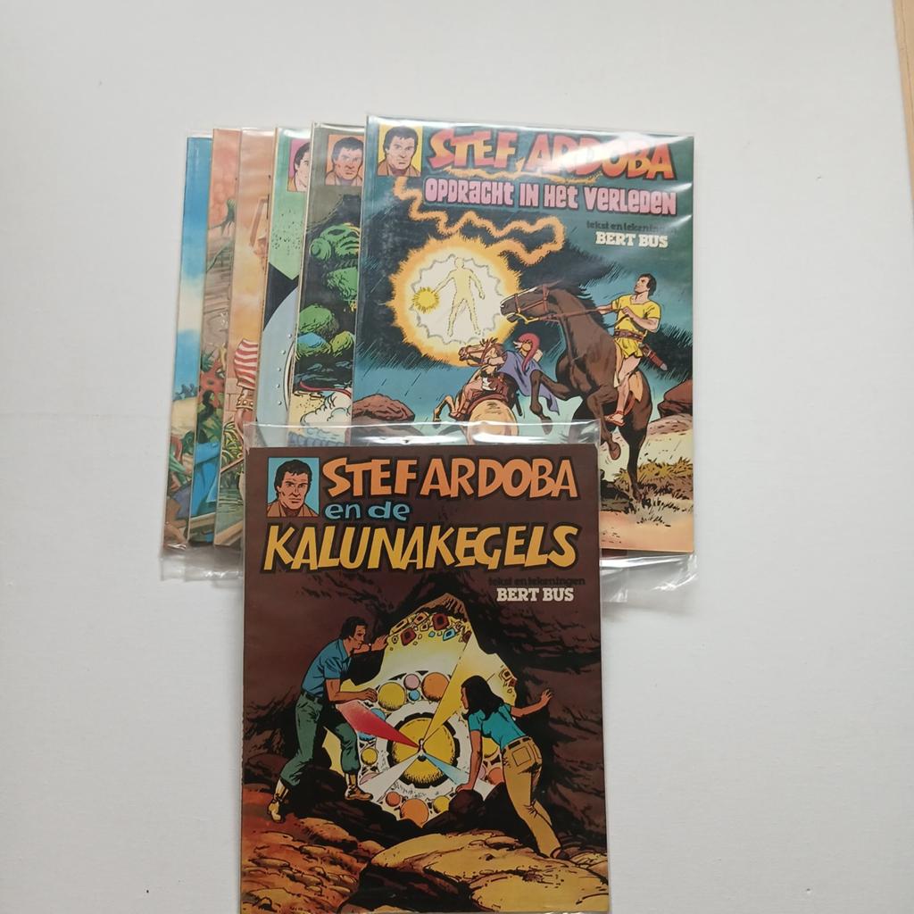 Stef Ardoba 1 t/m 7, Boeken, Eén stripboek, Ophalen of Verzenden