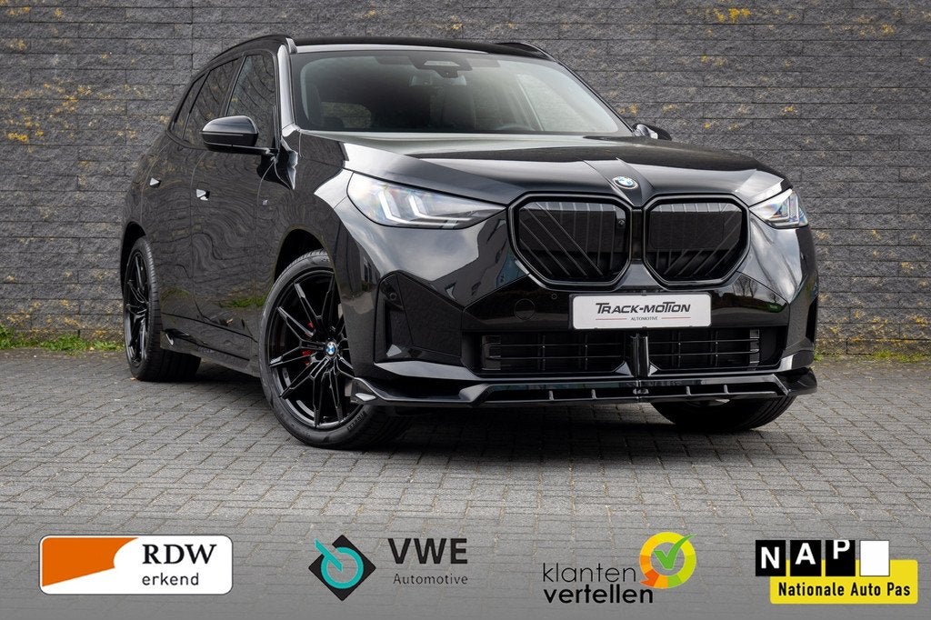 BMW X3 30e xDrive Black & Black glasdak, Auto's, BMW, Bedrijf, Te koop, X3, 360° camera, 4x4, ABS, Achteruitrijcamera, Adaptive Cruise Control