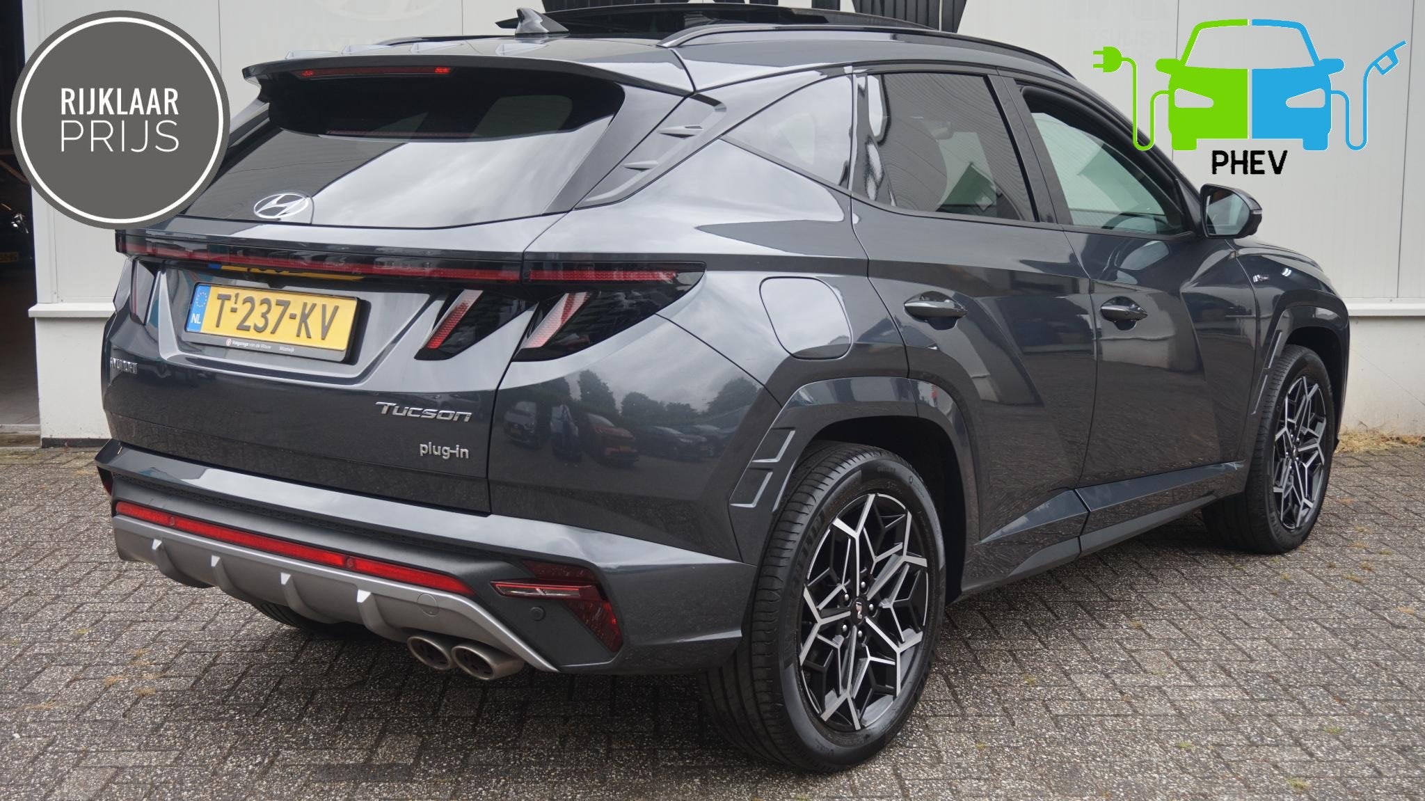 Hyundai Tucson 1.6 T-GDI PHEV N Line Sky 4WD Panoramadak | S, Auto's, Automaat, 14 kWh, Gebruikt, 4 cilinders