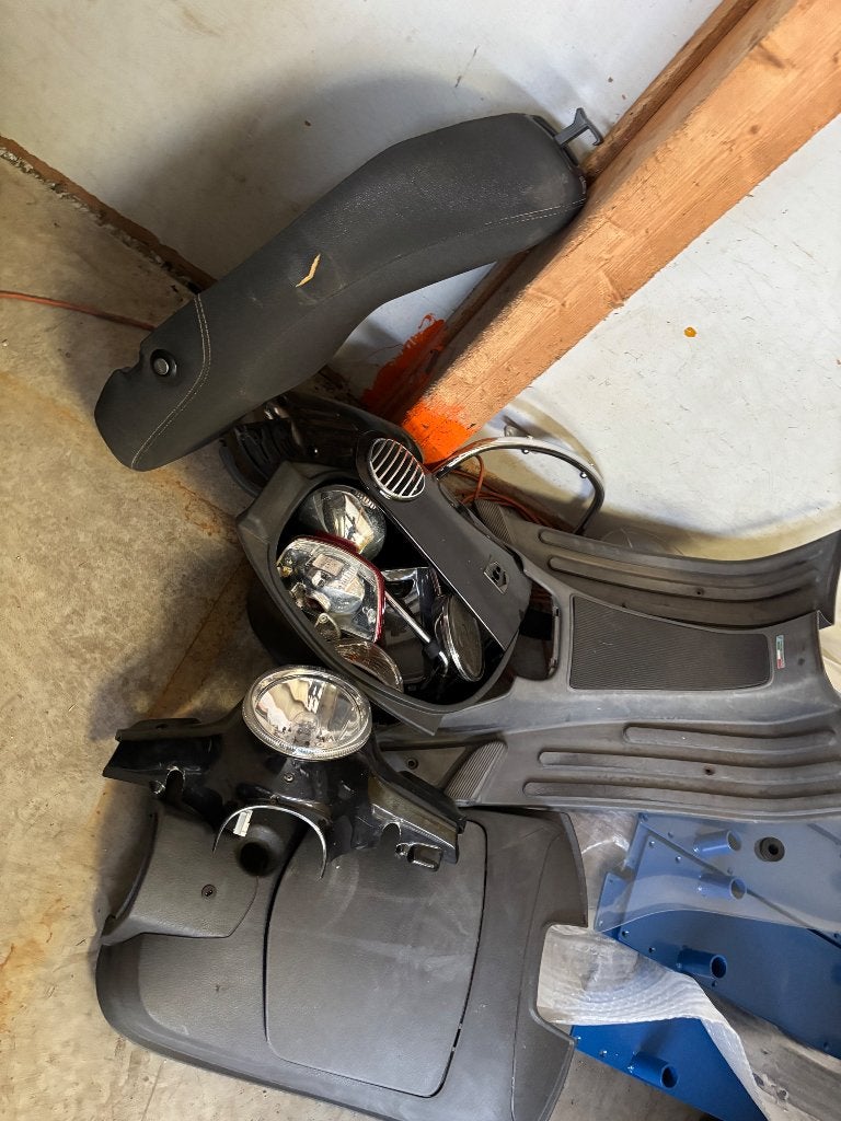 Onderdelen Vespa scooter c38, Fietsen en Brommers, Ophalen, Gebruikt, Benzine, Vespa LX